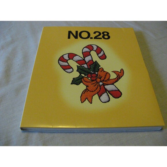 Brother Embroidery Machine Folder w Card No. 28 & Patterns Christmas Holidays - Picture 1 of 4
